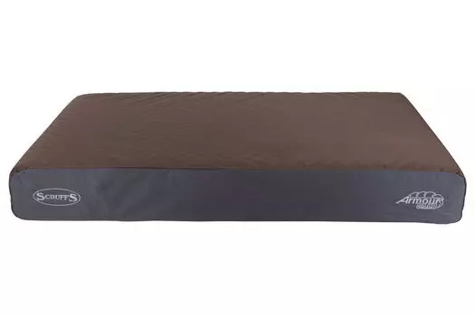 SCRUFFS Armour Dillo Матрас ортопедический антивандальный, коричневый 90*60*12см