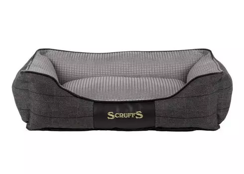 SCRUFFS Лежак для собак "Windsor", серый, 60х50см (Великобритания)