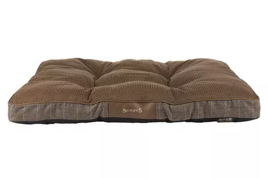 SCRUFFS Матрас для собак "Windsor", коричневый, 100x70см (Великобритания)