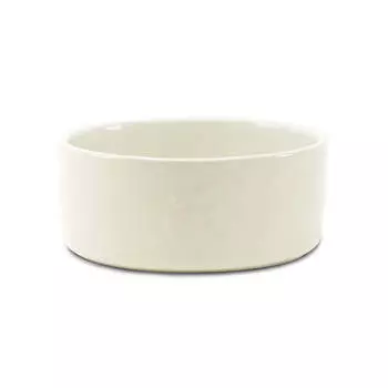 SCRUFFS Миска керамическая для собак "Icon Dog Food", кремовая, 25х25х10см, 3500мл (Великобритания)