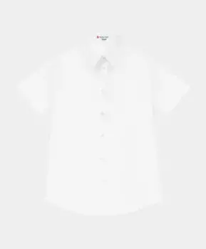 Сорочка белая с коротким рукавом Button Blue (152)