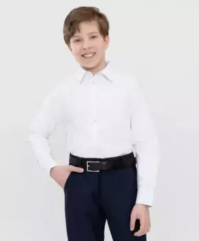 Сорочка классическая белая Button Blue (122)