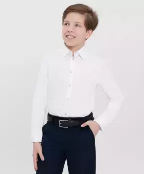 Сорочка классическая белая Button Blue (134)