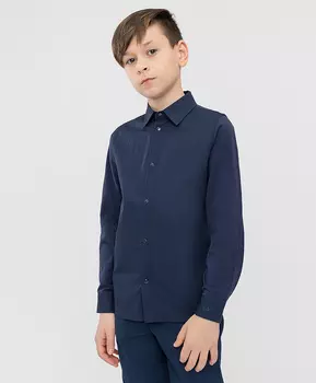 Сорочка синяя Button Blue