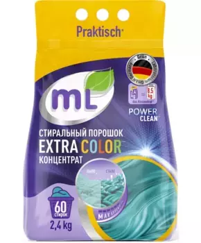Стиральный порошок Meine Liebe EXTRA COLOR концентрат 2,4 кг