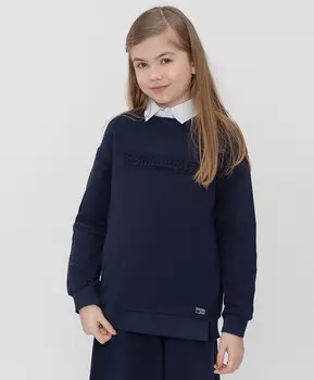 Свитшот синий Button Blue