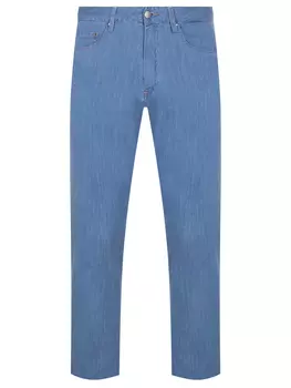 Джинсы Slim Fit хлопковые PAUL & SHARK