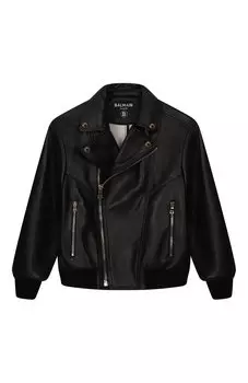 Куртка из экокожи Balmain