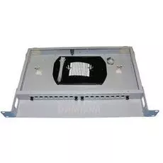 Кросс оптический стоечный Vimcom СКРУ-1U19-B16-FC/ST 1U 19" 16 портов FC/ST, со столом, сплайс-пластиной (без пигтейлов и проходных адаптеров)