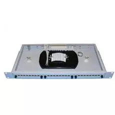 Кросс оптический стоечный Vimcom СКРУ-1U19-B24-FC/ST AD-FCD-MM+PT-MM50-FC-1+КДЗС 1U 19" 24 порта FC MM(50/125), со столом (пигтейлы+проходные адаптеры