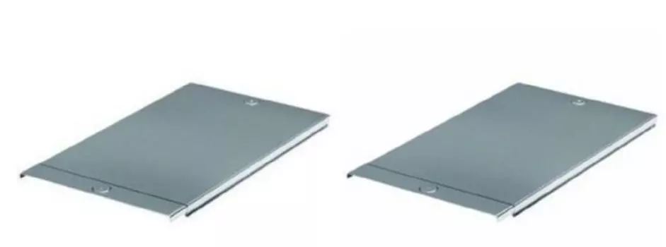 Крышка на лоток DKC 3552810ZL осн. 600 мм, длина 3000 мм, сталь, цинк-ламель, "S5 Combitech" (уп/2 шт)