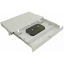 Кросс оптический стоечный 19" выдвижной 1U TELCORD КСв-24-1U 16-SC/SM-16-SC/UPC-SM-1-КУ-GY 16 адапте