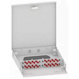 Кросс оптический настенный TopLAN КРН-Top-32ST/U-OS2-GY 32 ST/UPC адаптера, одномодовый, укомплектованный