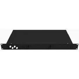 Кросс оптический стоечный TopLAN КРС-Top-1U-04FC/U-OM2-BK 19", 4 FC/UPC адаптера, многомодовый (50/125), 1U, черный, укомплектованный