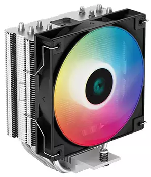 Кулер Deepcool AG400 LED LGA1700/1200/115x/AM5/AM4 (120mm fan, 500-2000rpm, 75.89 CFM, 31.6dBA, 4-pin PWM) Ret