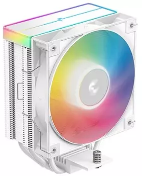 Кулер Deepcool AG400 WH ARGB V2 LGA1851/1700/1200/115X/AM5/AM4 (TDP 220W, 120mm ARGB fan, белый) RET
