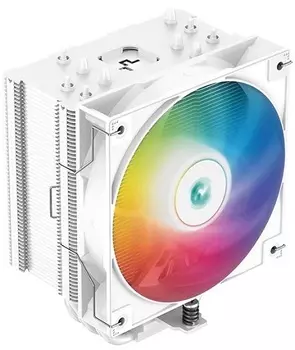 Кулер Deepcool AG500 WH ARGB LGA1700/1200/115x/AM5/AM4 (120mm fan, 300-1850rpm, 67.88CFM, 29.4dBA, 4-pin PWM) RET
