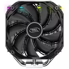 Кулер Deepcool AS500 PLUS LGA20XX/1366/115X/AM4/AM3/+/AM2/+/FM2/+/FM1 (2*140mm fan, 500-1200rpm, 70.81 CFM, 29.2dBA, 4-pin PWM) RET