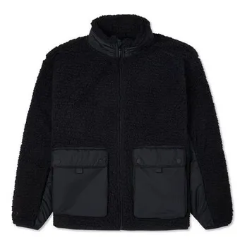 Куртка counter climate sherpa jacket 'black' Converse, черный