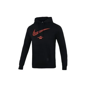 Мужская флисовая худи с принтом логотипа Nike Chinese New Year Collection, черная DQ5067-010 M