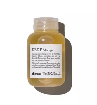 Essential Haircare DEDE Shampoo - Шампунь для деликатного очищения волос , объем 75 мл