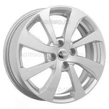 Диск колесный КиК КС893 6xR16 4x100 ET52 ЦО54.1 серебристый 75244