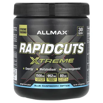 ALLMAX, Rapidcuts Xtreme, спелая малина, 235 г (8,29 унции)
