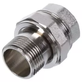 Американка 3/4", г-ш, никель, прямая, STI