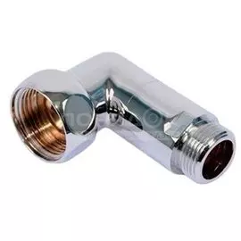 Американка для полотенцесушителя, 3/4"х3/4", Г-Ш, хром, угловая, 2 шт, Frap, F444.0505