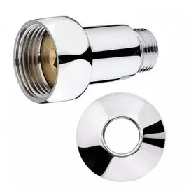 Американка для полотенцесушителя, 1/2"х1", Г-Ш, хром, прямая, ProFactor, PF TF 768