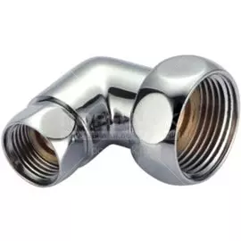 Американка для полотенцесушителя, 1/2"х1", Г-Г, хром, угловая, ProFactor, PF TF 762