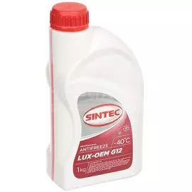 Антифриз Sintec, Lux, G12+, 1 кг, красный, 990550