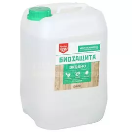 Антисептик Русские узоры, Био, для дерева, бесцветный, 10 л