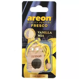 Ароматизатор в машину подвесной, бочонок, Areon, Fresco Ваниль Миа, 704-051-329