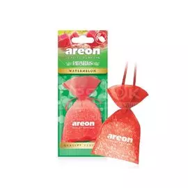 Ароматизатор в машину подвесной, мешочек, Areon, Pearls Арбуз, 45605
