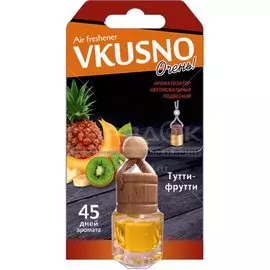Ароматизатор в машину подвесной, бочонок, Freshco, Vkusno Тутти-Фрутти, AR1VB008