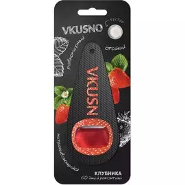 Ароматизатор в машину подвесной, мембрана, Freshco, Vkusno Клубника, AR0MV013