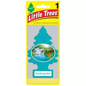 Ароматизатор в машину подвесной, сухой, Little Trees, Тропический туман, U1P-10106-RUSS