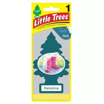 Ароматизатор в машину подвесной, сухой, Little Trees, Весенний дождь, U1P-10249-RUSS