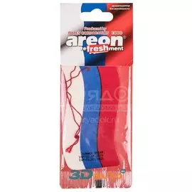 Ароматизатор в машину подвесной, сухой, Areon, Mon Areon Флаг РФ Летняя мечта, 704-043-346
