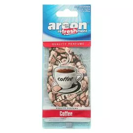 Ароматизатор в машину подвесной, сухой, Areon, Refreshment Кофе, 704-045-321/704-045-21
