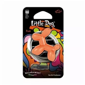 Ароматизатор в машину на дефлектор, сухой, Little Joe, "DOG" Фрукты, LD009