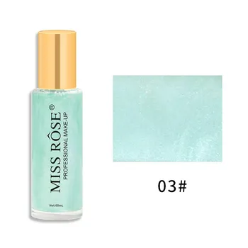 MISS ROSE 60 мл/шт. Изысканный мерцающий спрей для тела для девочек, осветляющий блестящий спрей для тела, питательный жидкий спрей для кожи для тела 01#