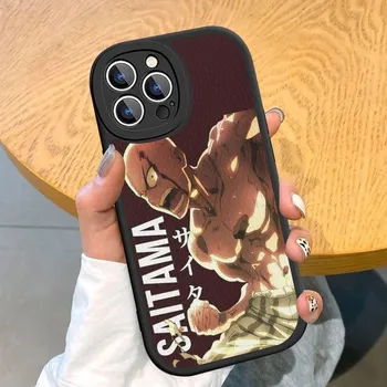 Чехол для телефона аниме ONE PUNCH MAN из жесткой кожи для iPhone 14 13 12 Mini 11 14 Pro Max Xs X Xr 7 8 Plus Fundas iPhone 14pro max