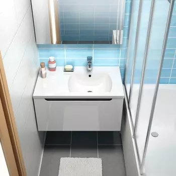 Тумба 80 см белый глянец Ravak SD Classic 800 L X000000350