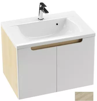 Тумба 80 см латте/белый глянец Ravak SDD Classic X000001095