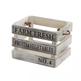 Ящик декоративный Huachen energy farm fresh белый 23x18x17