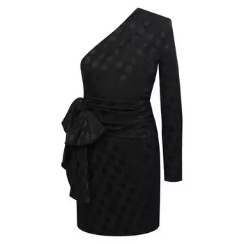 Шелковое платье Saint Laurent