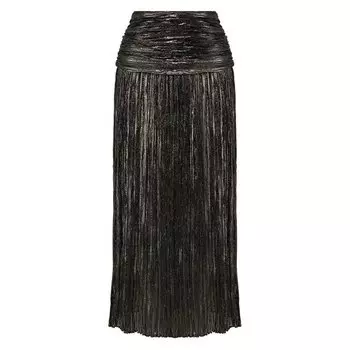 Шелковая юбка Saint Laurent