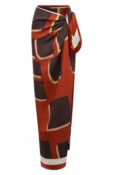 Атласное парео Max Mara